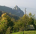 Srebrenik fortress - view from east