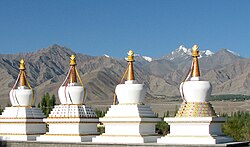 Stupas at Choglamsar