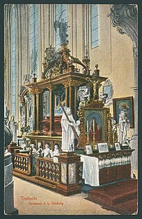 Postcard of the Tomb of Saint Hedwig