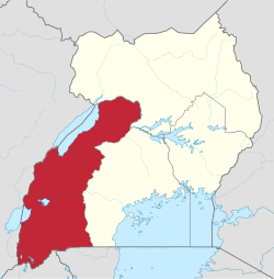 Western Region, Uganda is located in Uganda