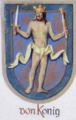 Wappen der Familie König auf dem Kemptner Rathaus
