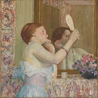 Woman with a Mirror, 1911