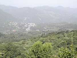Xilitla in den Bergen der Sierra Madre Oriental