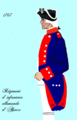 Uniform von 1767 bis 1776