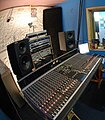Image 13Allen & Heath GS3000 analog mixing console in a home studio (from Recording studio)