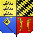 Wappen Württembergs (mit der Reichssturmfahne)