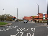 Entrance to Clifton Moor Retail Park