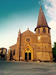 The church of Saint Pancrace, Saint-Plancard