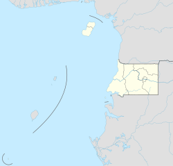Sipopo is located in Equatorial Guinea