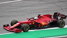 Leclerc at the 2021 Austrian Grand Prix