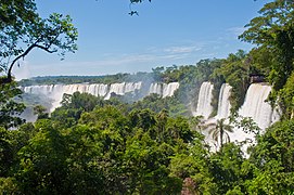 Der ar­gen­ti­ni­sche Teil der Igua­zú-Was­ser­fäl­le