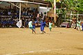 Football match during inter-primary/secondary schools competition