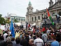 Demonstration in Belfast, Nordirland
