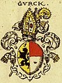 Wappen des Bistums Gurk 1605, nach Siebmacher