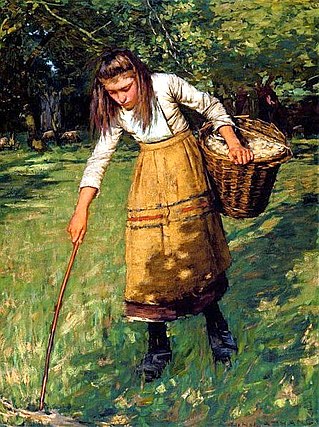 Gathering wool (unknown date)