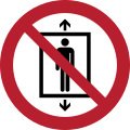 P027 Personenbeförderung verboten