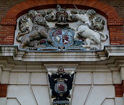 Coat of Arms at Woolwich Royal Brass Foundry