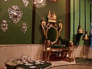 The Imperial throne of Pedro II of Brazil.
