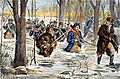 Image 13Clark's march to Vincennes, by F. C. Yohn (from History of Indiana)