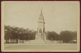 Wilhelmsplein monument, erected 1869