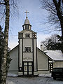 Die 1922 erbaute Friedenskirche (Rahu kirik), deren Bau 1930 abgeschlossen wurde