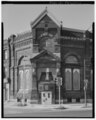 Northwestern National Bank (1886), SW corner Ridge & Girard Avenues, Otto C. Wolf, architect. Part of Girard Avenue Historic District. Photo: HABS
