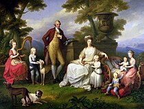 Ferdinando IV and His Family by Angelica Kauffman, c. 1783