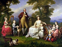 Portrait of Ferdinand IV of Naples, and his Family (1783), oil on canvas, 310 x 426 cm., Museo di Capodimonte, Naples