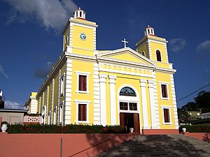 The Church of San Miguel in Utuado