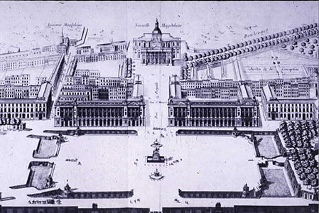 Design of Ange-Jacques Gabriel for Place Louis XV, now the Place de la Concorde (1766–75)