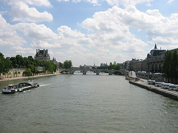 View from the Passerelle Solférino