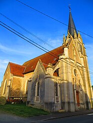 The church in Raucourt