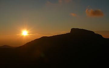 Sunrise over Table Rock