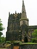 Tower and spire of Parish Church of St Peter and St Paul, Ormskirk