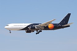 Boeing 767-300ER der Titan Airways