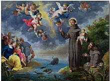 St. Anthony of Padua Preaching to the Fish, by Victor Wolfvoet II