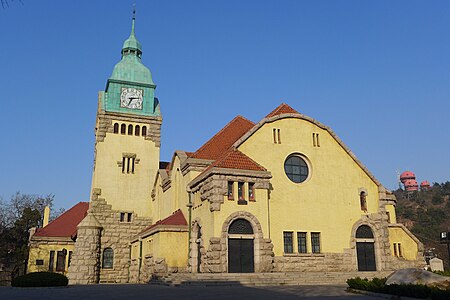Lutheran church by Curt Rothkegel in Qingdao, China