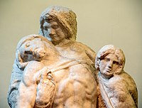 The Palestrina Pietà originally attributed to Michelangelo but probably by another sculptor