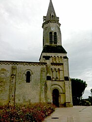 The church in Bouliac