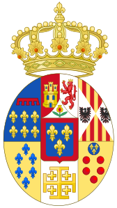 Prince Ferdinand's arms Until 1894