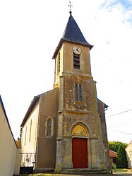 The church in Donjeux