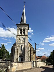 The church in Oigney