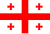 Nationalflagge Georgiens (seit 2004)