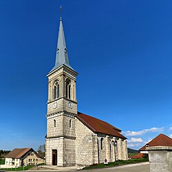 The church in Flangebouche