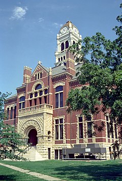 Franklin County Courthouse in Hampton