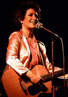 Ian performing in concert, 1981