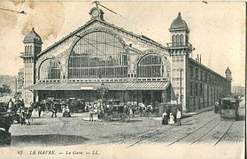 Railway station, built 1882