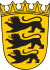 Kleines Wappen von Baden-Württemberg