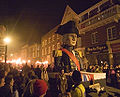 Lewes Bonfire, Nelson effigy