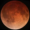 3. The April 2014 Lunar Eclipse from Lomita, California, at 7:44 UTC, near greatest eclipse.